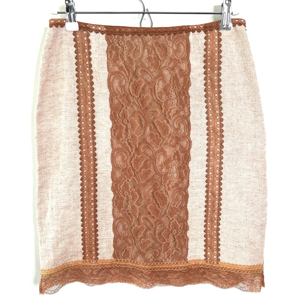 Tracy Reese Linen Skirt Size 4